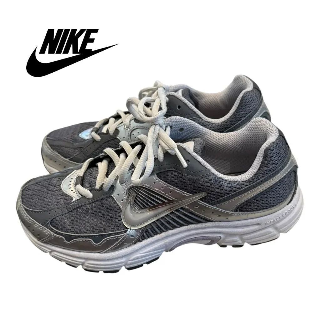 Nike Dart VII Women’s Grey Silver Running Shoes Sneakers 7.5